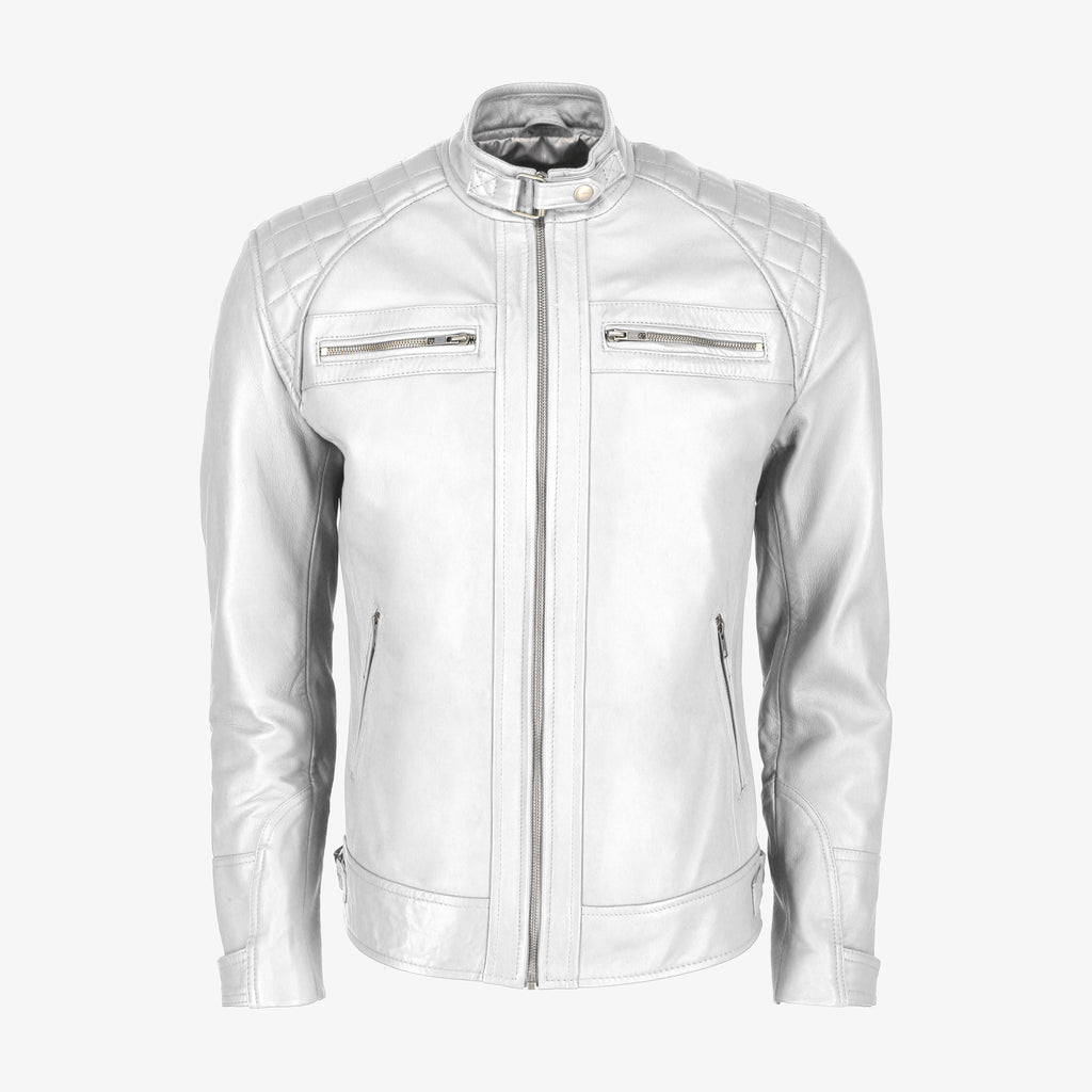 Men’s Timeless Black Lambskin Leather Jacket
