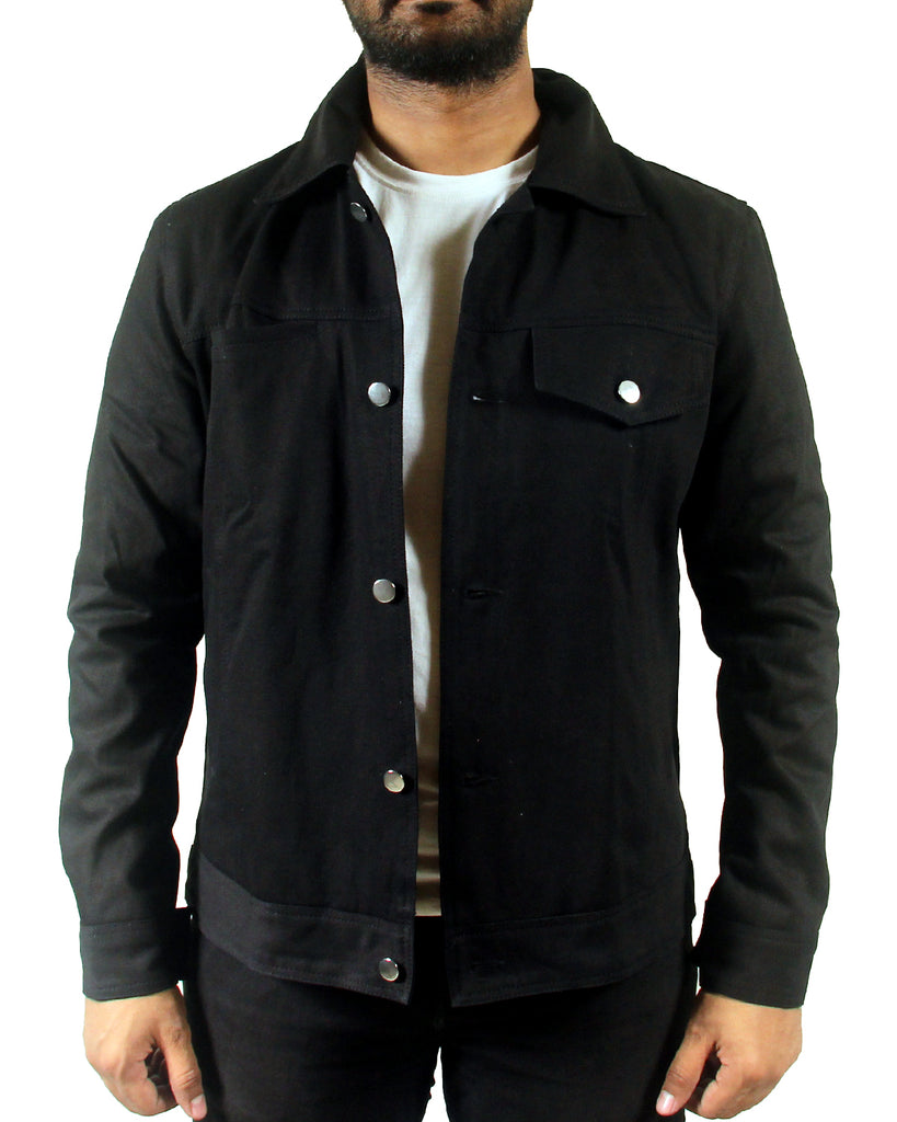 Mens Yellow Stone Costume Denim Jacket